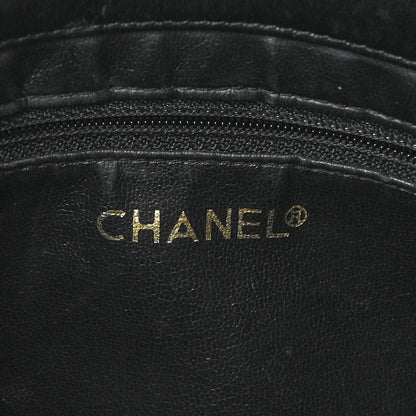 Chanel Lambskin Quilted Shoulder Bag Black 5 of 10