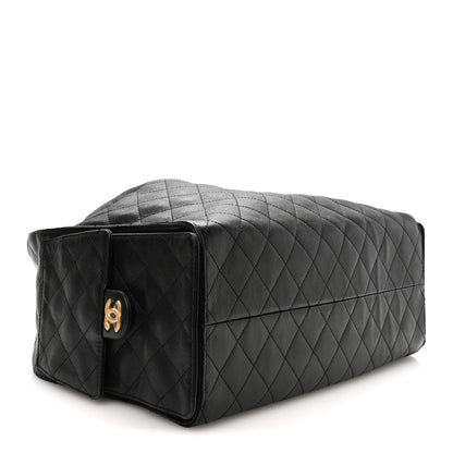 Chanel Caviar Quilted Large Chanel 25 Handbag Black 9 of 21