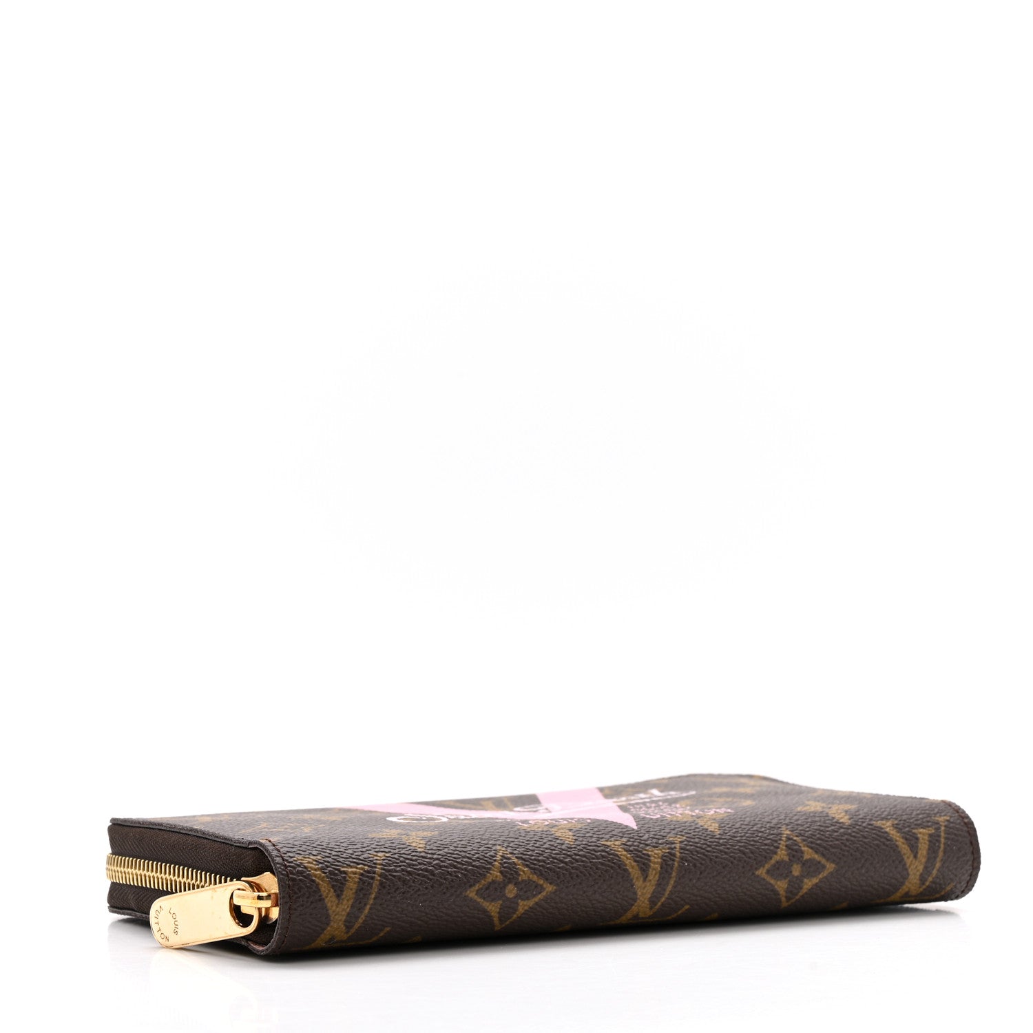 Louis Vuitton Monogram Saint Barth V Zippy Wallet Rose Ballerine 4 of 12