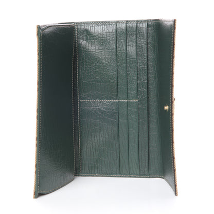 Gucci Monogram Web Hasler Continental Wallet 5 of 10