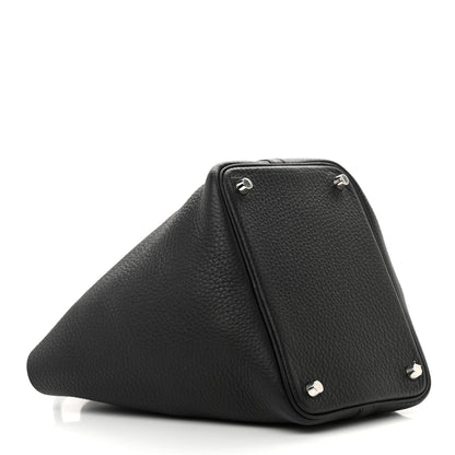 Hermes Taurillon Clemence Picotin Lock 18 PM Black 4 of 13