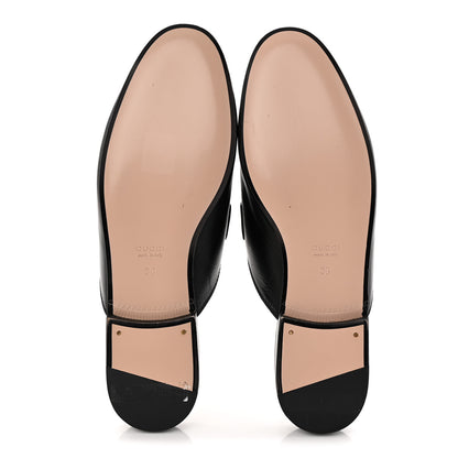 Gucci Malaga Kid Web Womens Princetown Slippers 36 Black 6 of 10