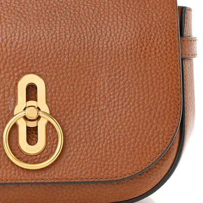 Mulberry Small Classic Grain Calfskin Small Amberley Satchel Oak 11 of 12