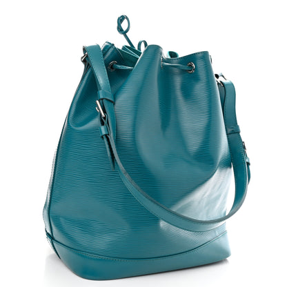 Louis Vuitton Epi Noe Cyan 3 of 12