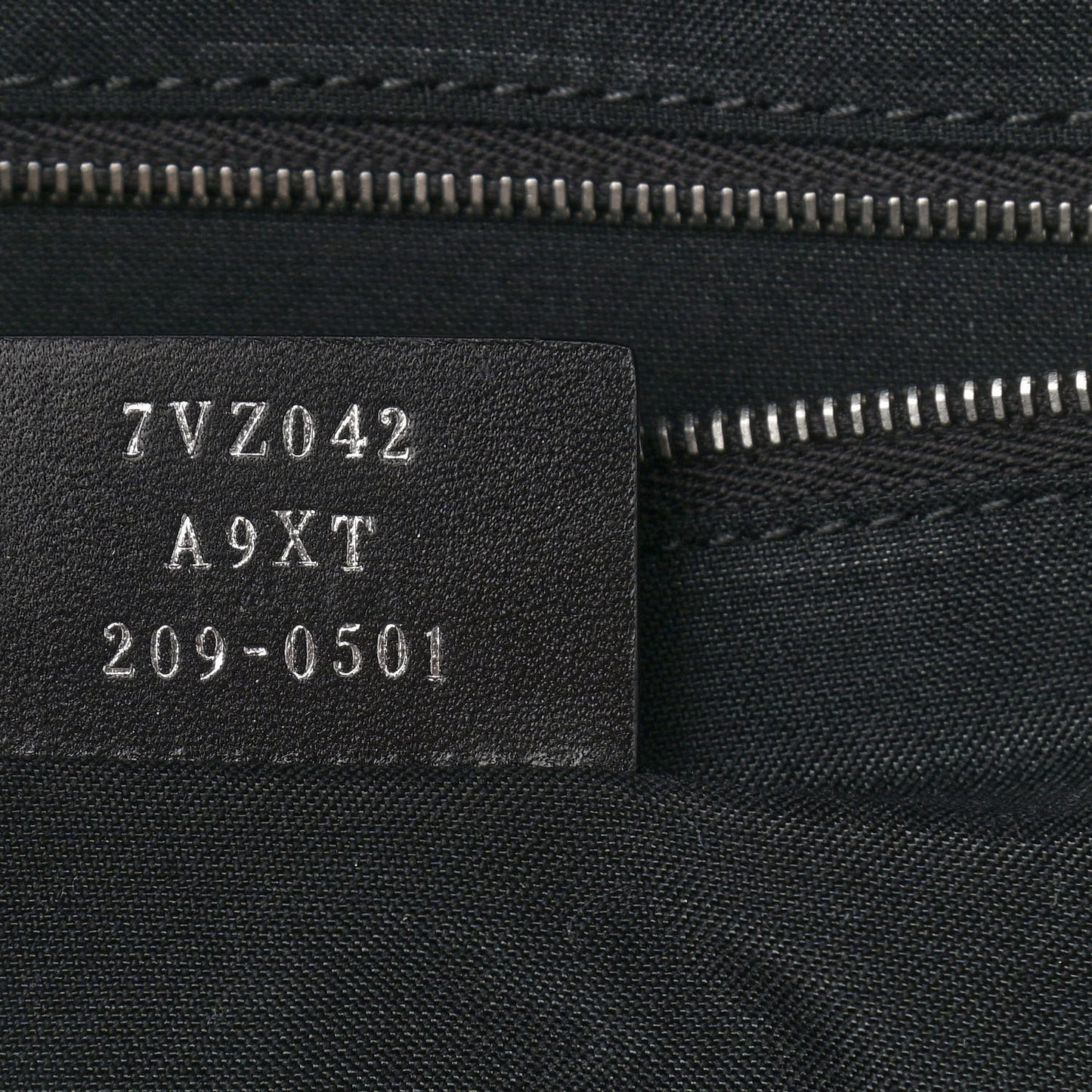 Glazed Fabric Nylon FF 1974 Diagonal Pouch Pocket Backpack Black Sunflower