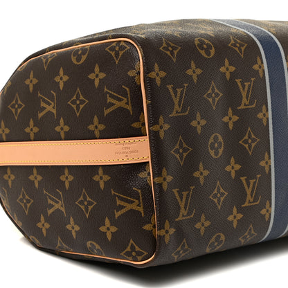 Louis Vuitton Monogram My LV Heritage Speedy Bandouliere 30 Blue Marine Gris 9 of 12