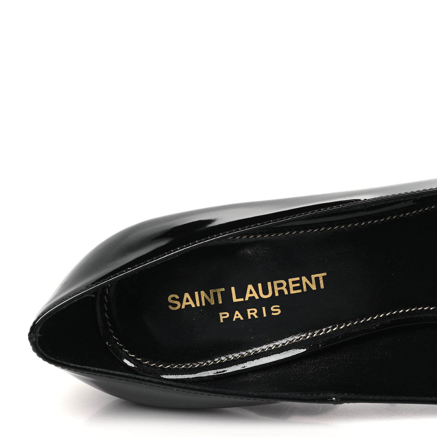 Saint Laurent Patent Opyum 110 Pumps 38 Black 8 of 11