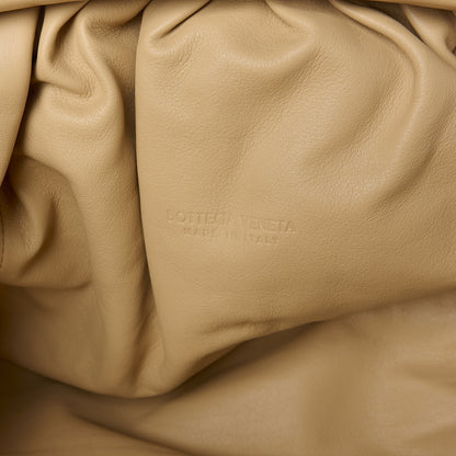 Bottega Veneta Smooth Butter Calf The Pouch Oversized Clutch Almond 6 of 11