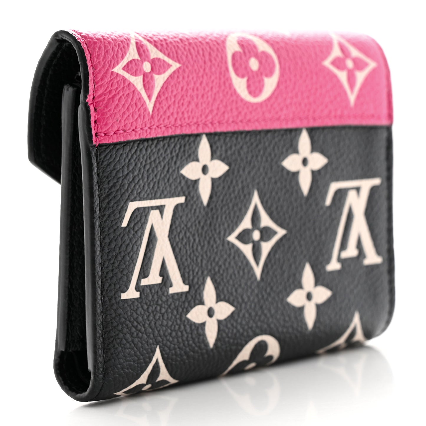 Empreinte Monogram Spring In The City Victorine Wallet Black White Pink