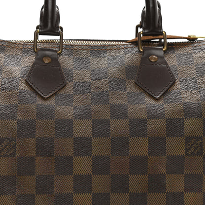 Louis Vuitton Damier Ebene Speedy 25 7 of 10