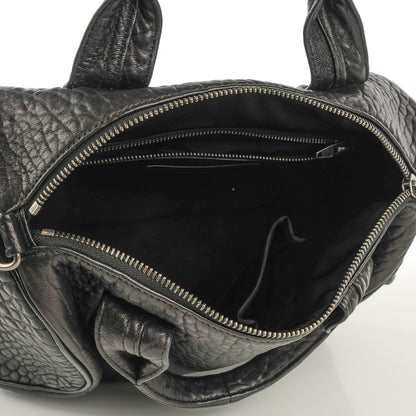 Alexander Wang Pebbled Lambskin Rocco Black Nickel Hardware 5 of 7