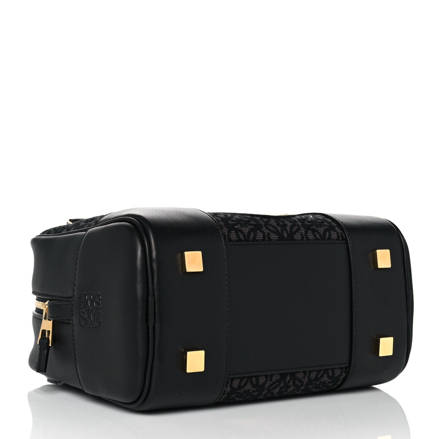 X SPIRITED AWAY Jacquard Calfskin No Face Amazona 19 Anthracite