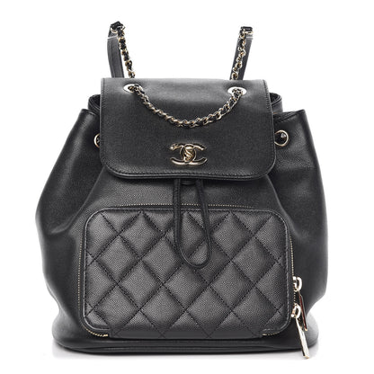 Chanel Caviar Quilted Business Affinity Backpack Black 1 of 9