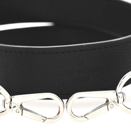 Louis Vuitton Taurillon Shoulder Strap Black 3 of 5