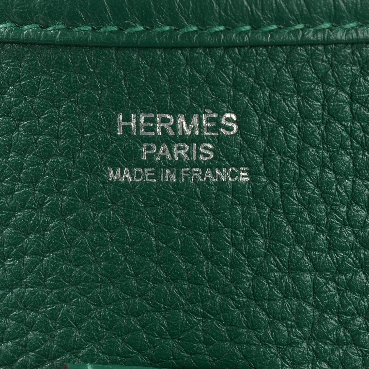 Hermes Taurillon Clemence Evelyne III PM Malachite 7 of 16