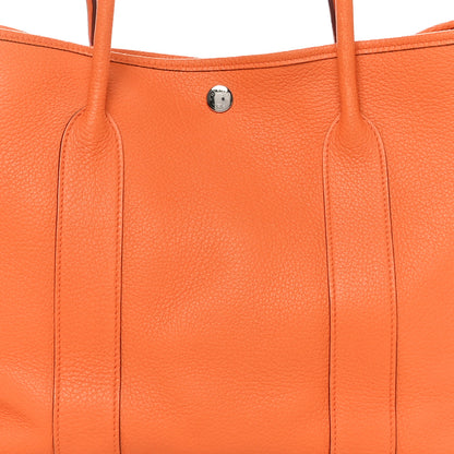Hermes Negonda Garden Party 36 MM Orange 8 of 10