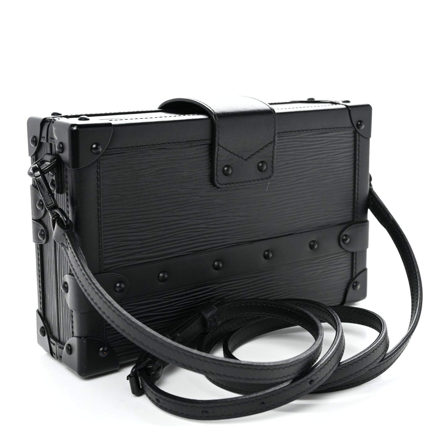 Epi Monochrome Petite Malle Black