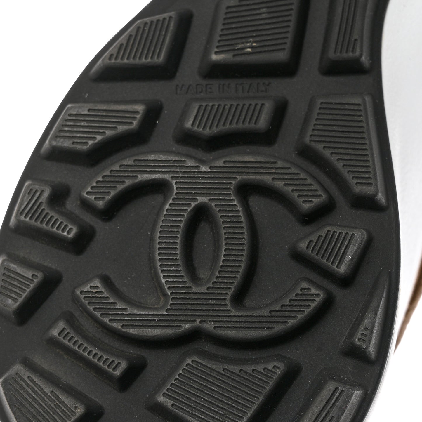 Suede Goatskin CC Sneakers 39 Dark Beige