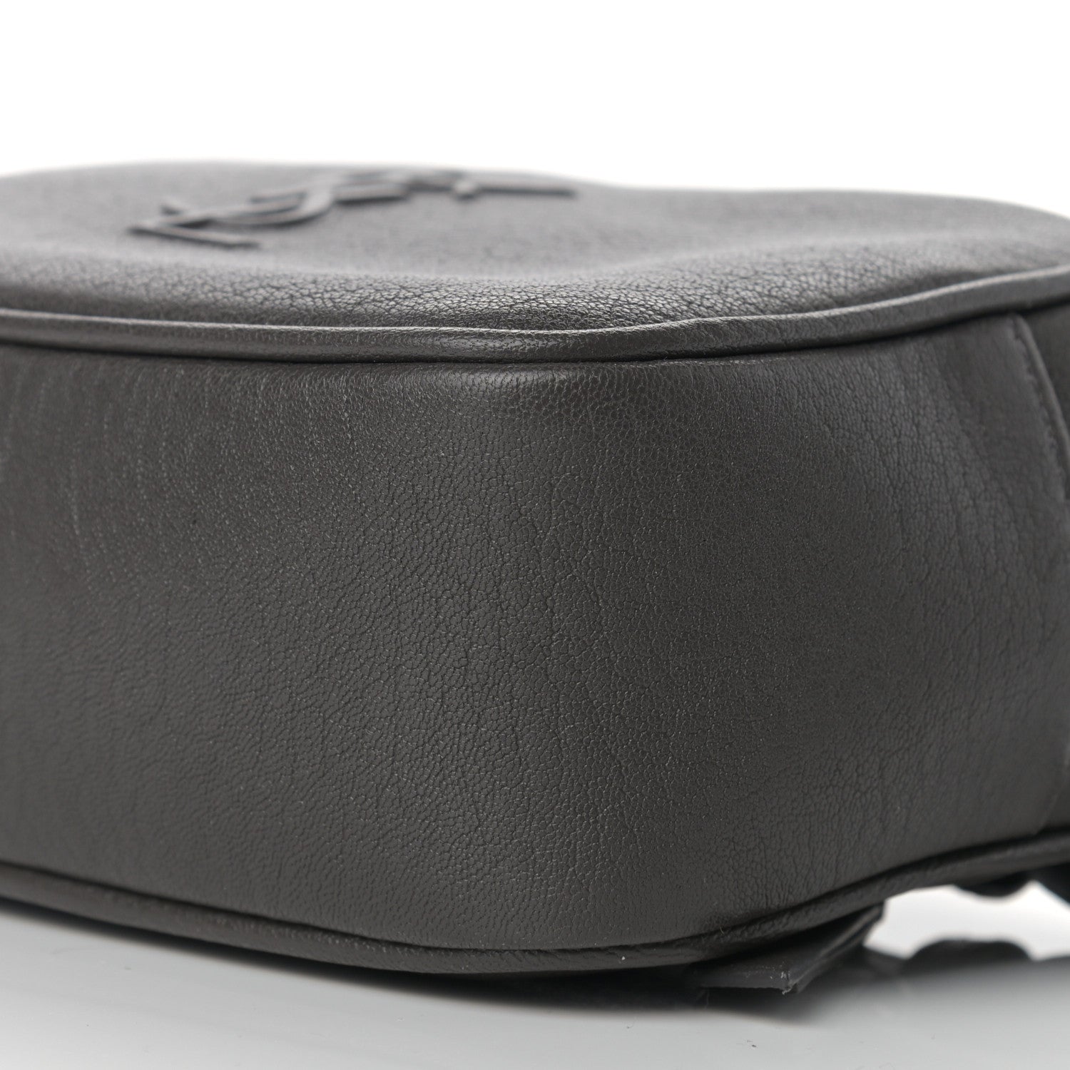 Saint Laurent Lambskin Monogram Lou Belt Bag Asphalt 5 of 8