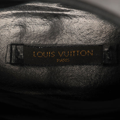 Louis Vuitton Calfskin Susan Half Boots 37 Black 9 of 9
