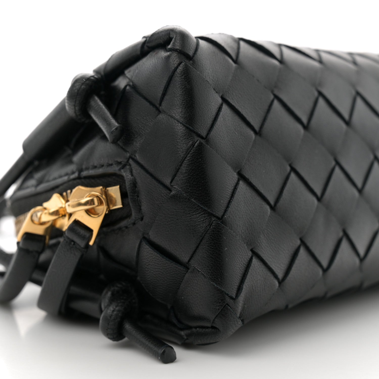 Bottega Veneta Nappa Intrecciato Concert Pouch Black 9 of 10
