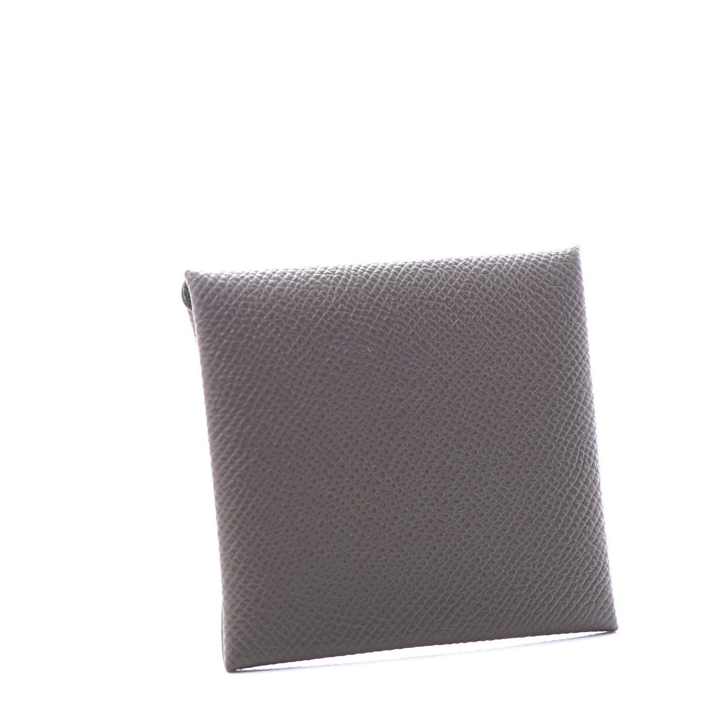 Epsom Bastia Verso Coin Purse Gris Etain Vert Criquet