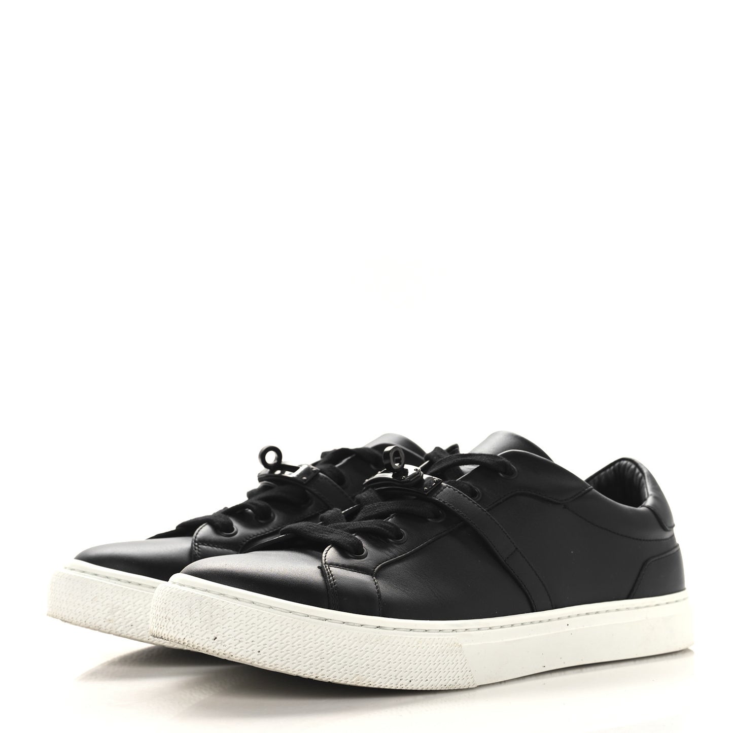 Calfskin Day Sneakers 41 Black