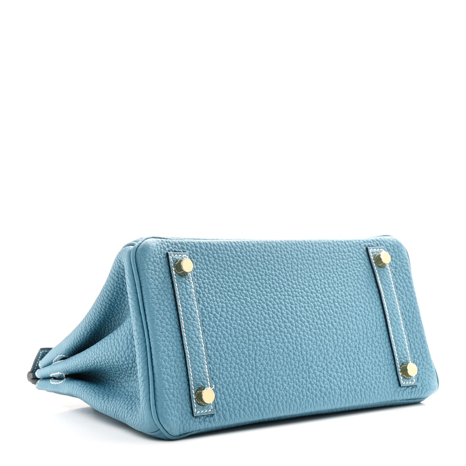 Hermes Togo Birkin 25 New Blue Jean 4 of 11