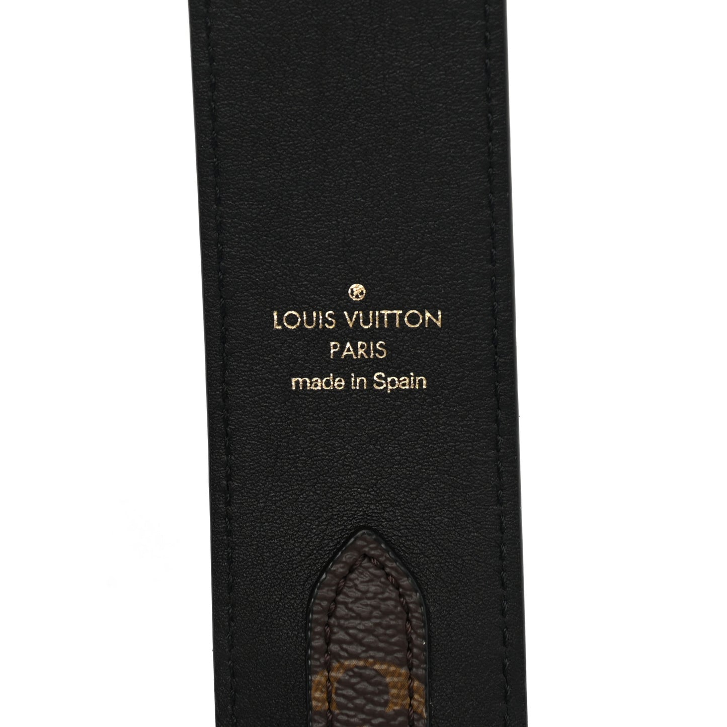 Monogram Bandouliere Shoulder Strap Black