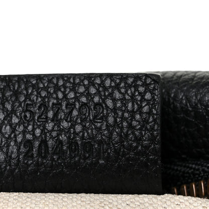Gucci Grained Calfskin Small Logo Belt Bag Black 6 of 8