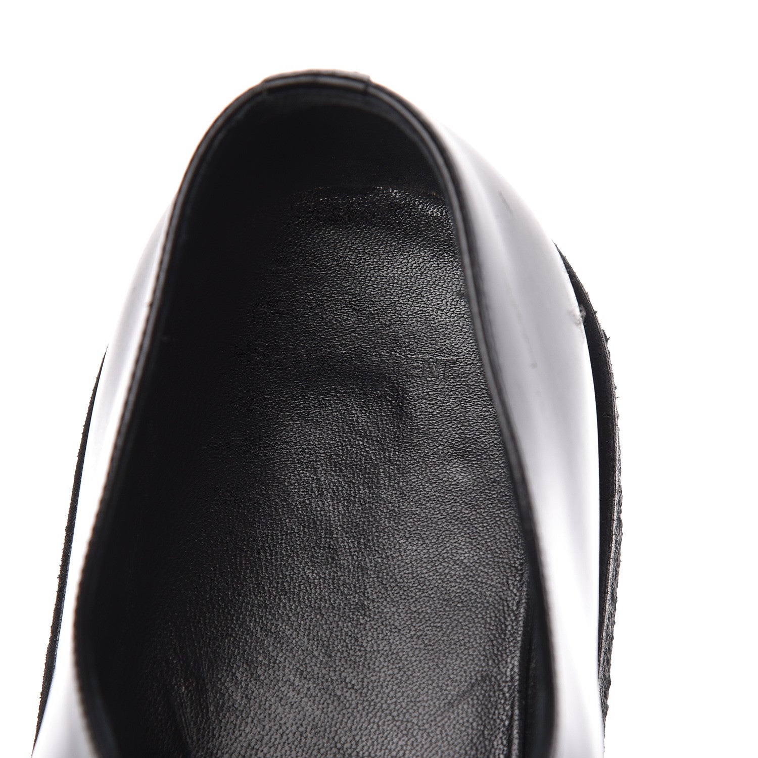 Saint Laurent Calfskin Studded Mens Creepers 45 Black 6 of 7