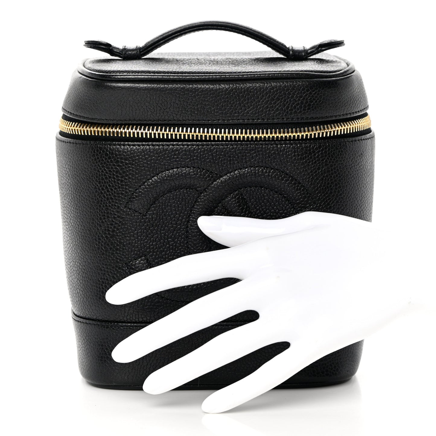 Caviar Vanity Cosmetic Case Black