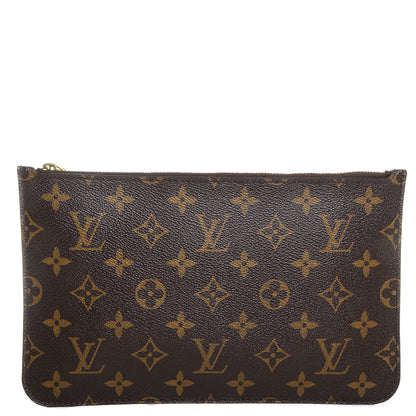 Louis Vuitton Monogram Neverfull MM GM Pochette Fuchsia 1 of 7