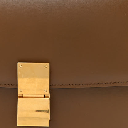 Celine Box Calfskin Medium Classic Box Flap Bag Camel 8 of 14