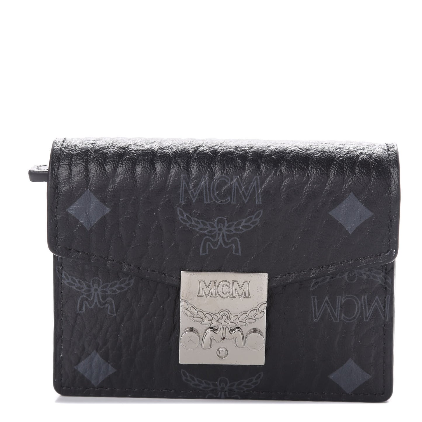 Visetos Mini Accordion Card Wallet Black