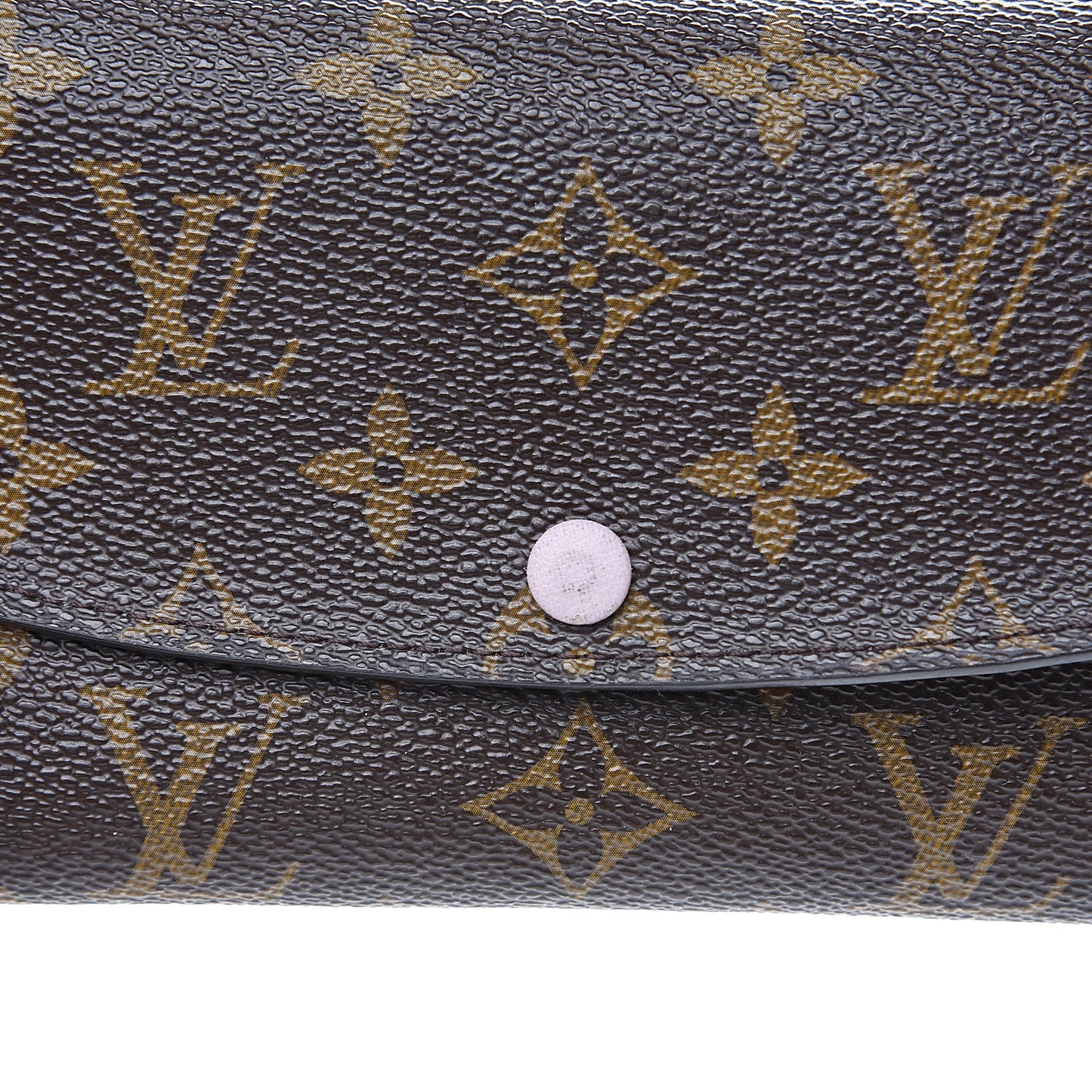 Monogram Emilie Wallet Rose Ballerine