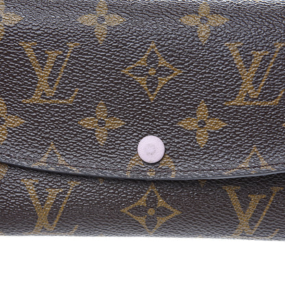 Louis Vuitton Monogram Emilie Wallet Rose Ballerine 7 of 10