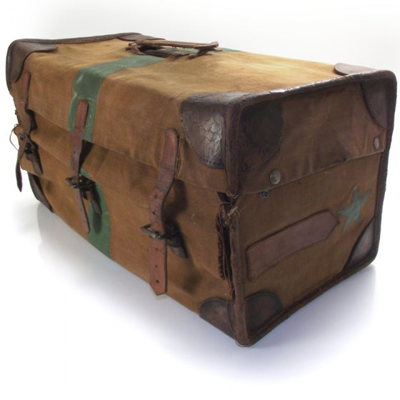Louis Vuitton Antique Shoe Trunk - Canvas Cover 2 of 12