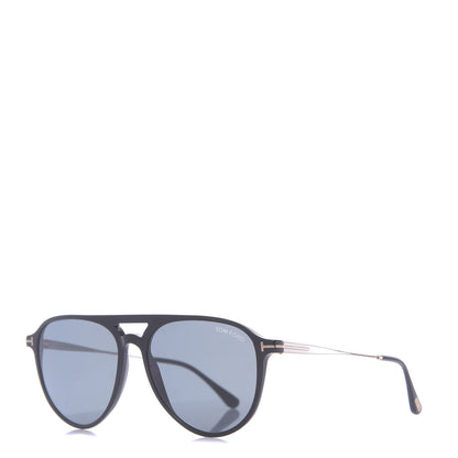 Tom Ford Carlo Aviator Sunglasses TF587 Black 1 of 7