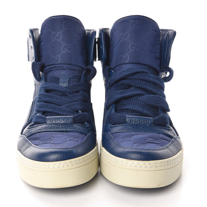 Gucci Nylon Monogram Mens Camelot High Top Sneakers 8.5 Tide 2 of 16