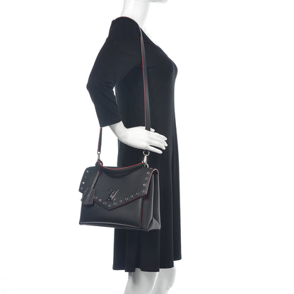 Louis Vuitton Soft Calfskin My Lockme Rivets Black 2 of 8