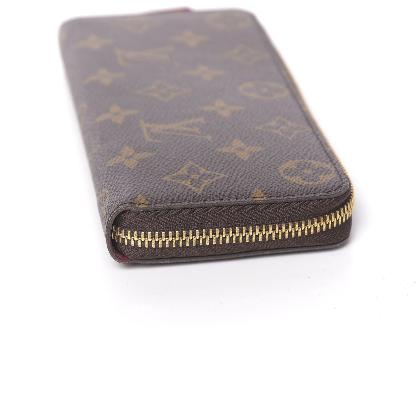 Monogram Clemence Wallet Fuchsia