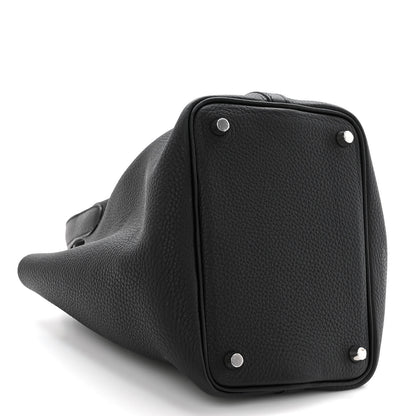Hermes Taurillon Clemence Picotin Lock 18 PM Black 8 of 10