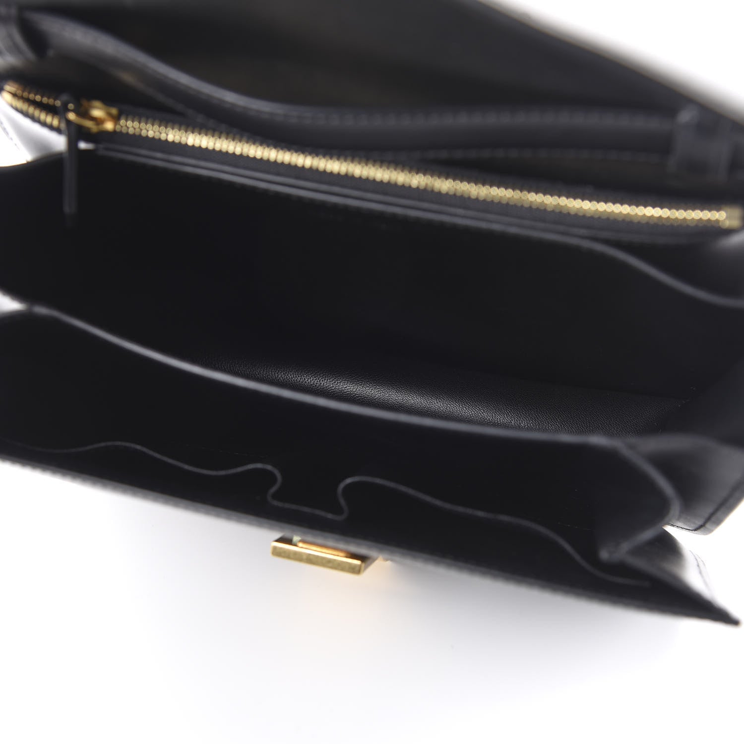 Celine Box Calfskin Medium Classic Box Flap Bag Black 5 of 10