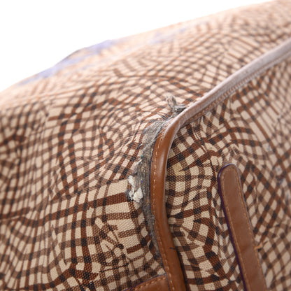 MCM Visetos Large Liz Reversible Shopper Tote Cognac 25 of 32