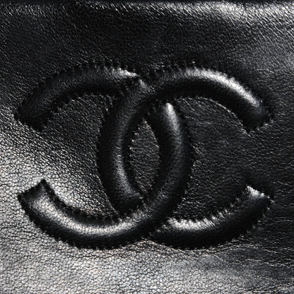 Chanel Lambskin Quilted Mini Square Flap Black 6 of 7
