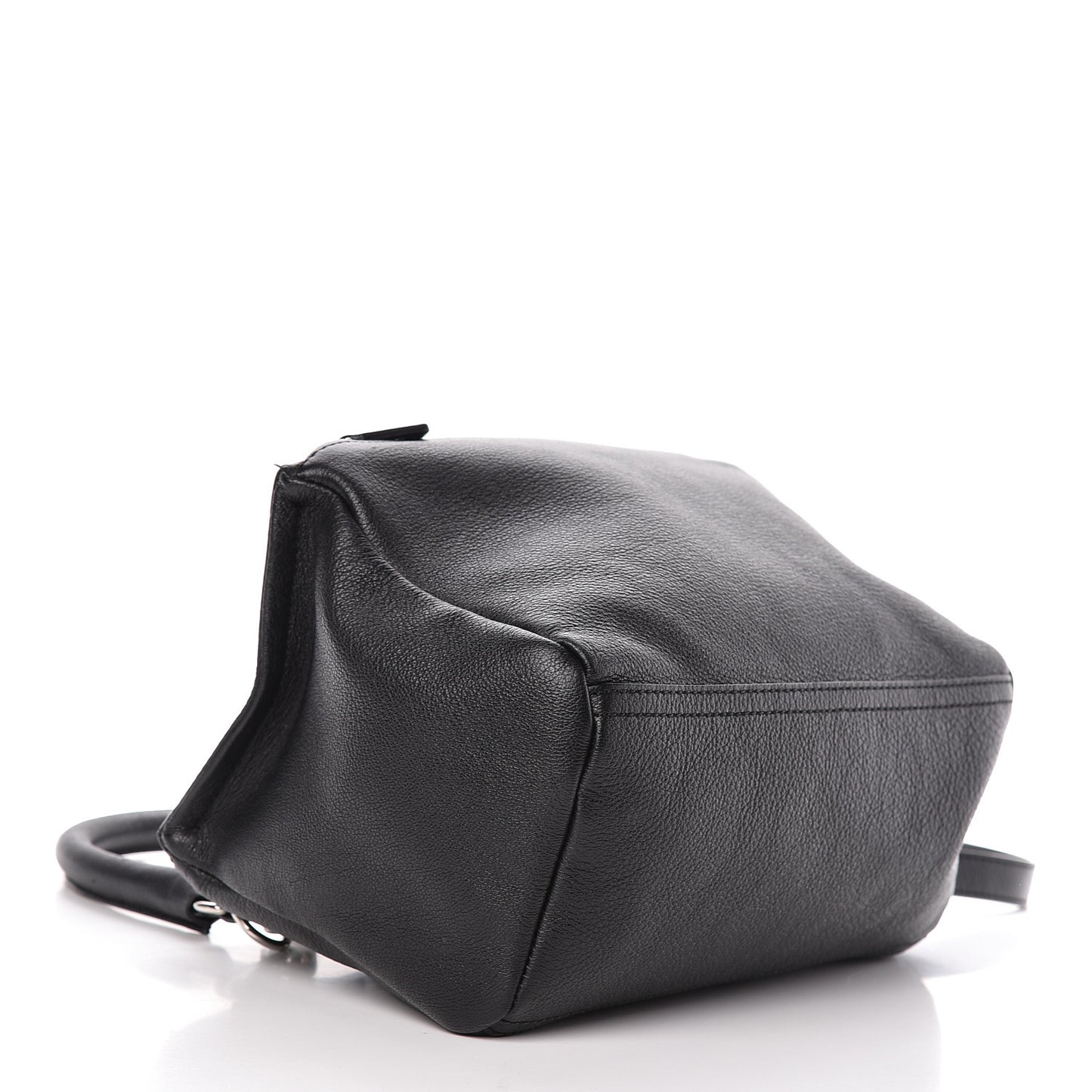 Sugar Goatskin Small Pandora Black