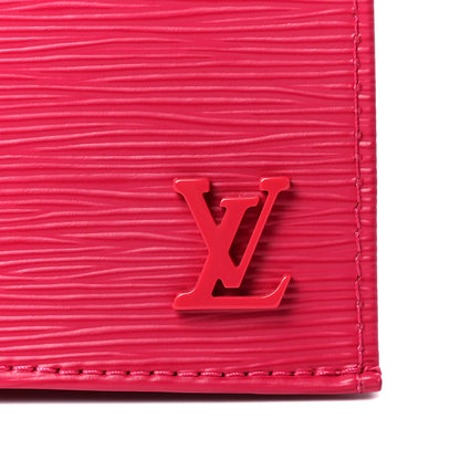 Louis Vuitton Epi Petit Sac Plat Rose Pondicherry 7 of 11