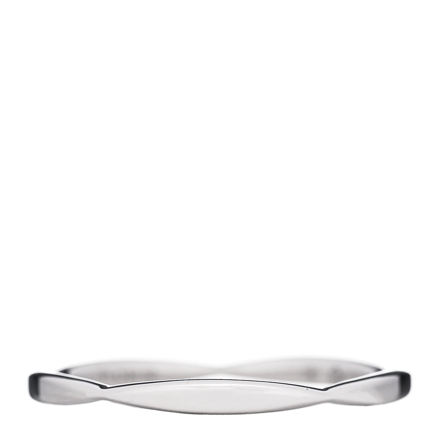 Platinum Camelia Wedding Band Ring 63 10.25