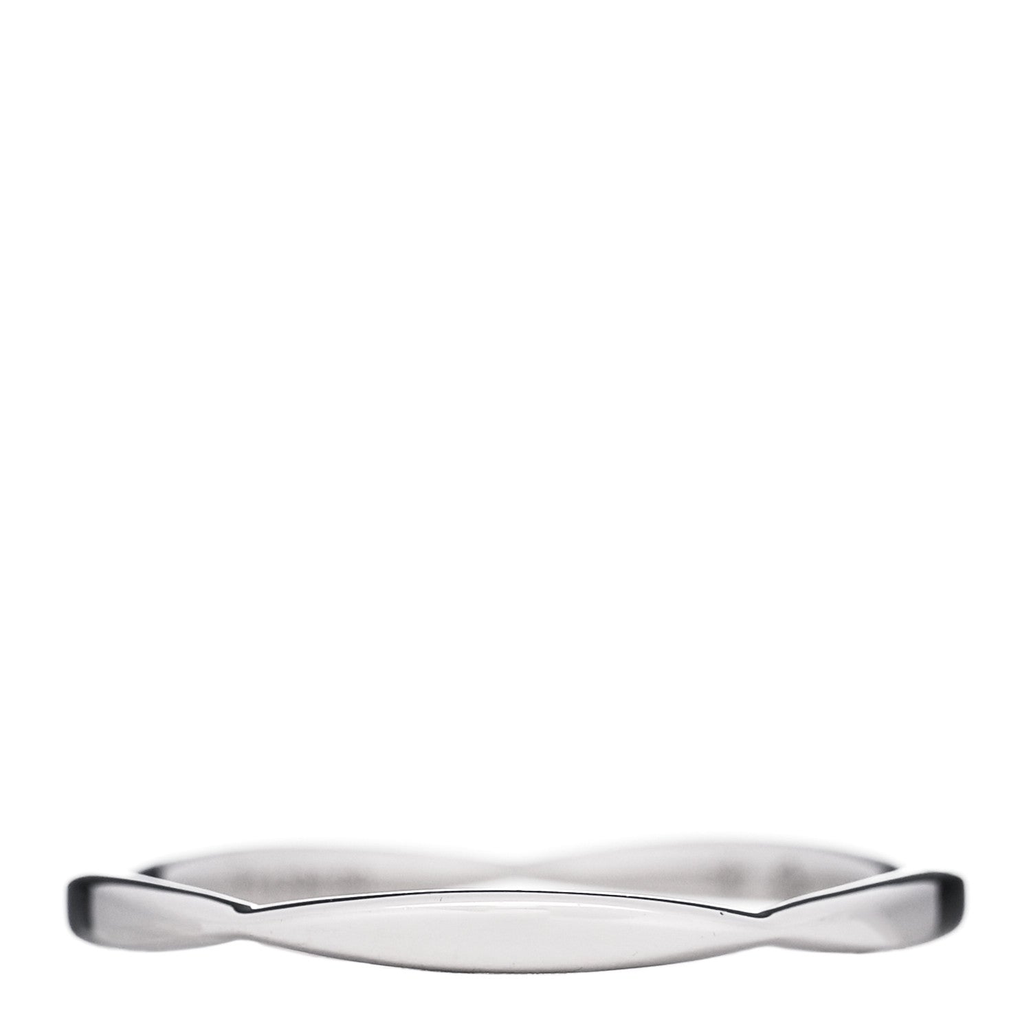 Chanel Platinum Camelia Wedding Band Ring 63 10.25 1 of 4